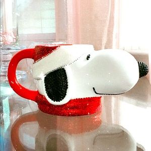 Christmas snoopy mug